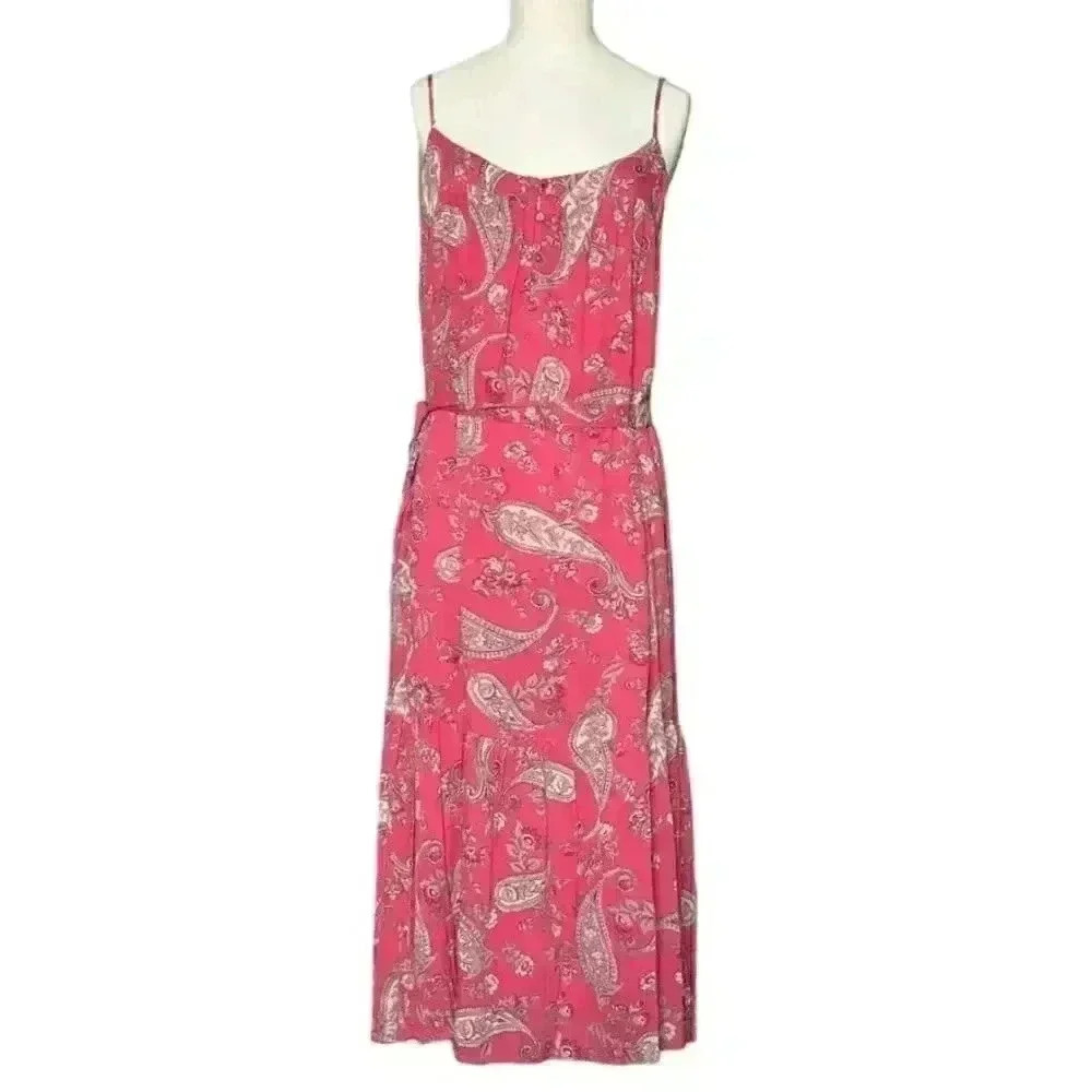 NWT Lucky Brand Boho Paisley Print Size XL